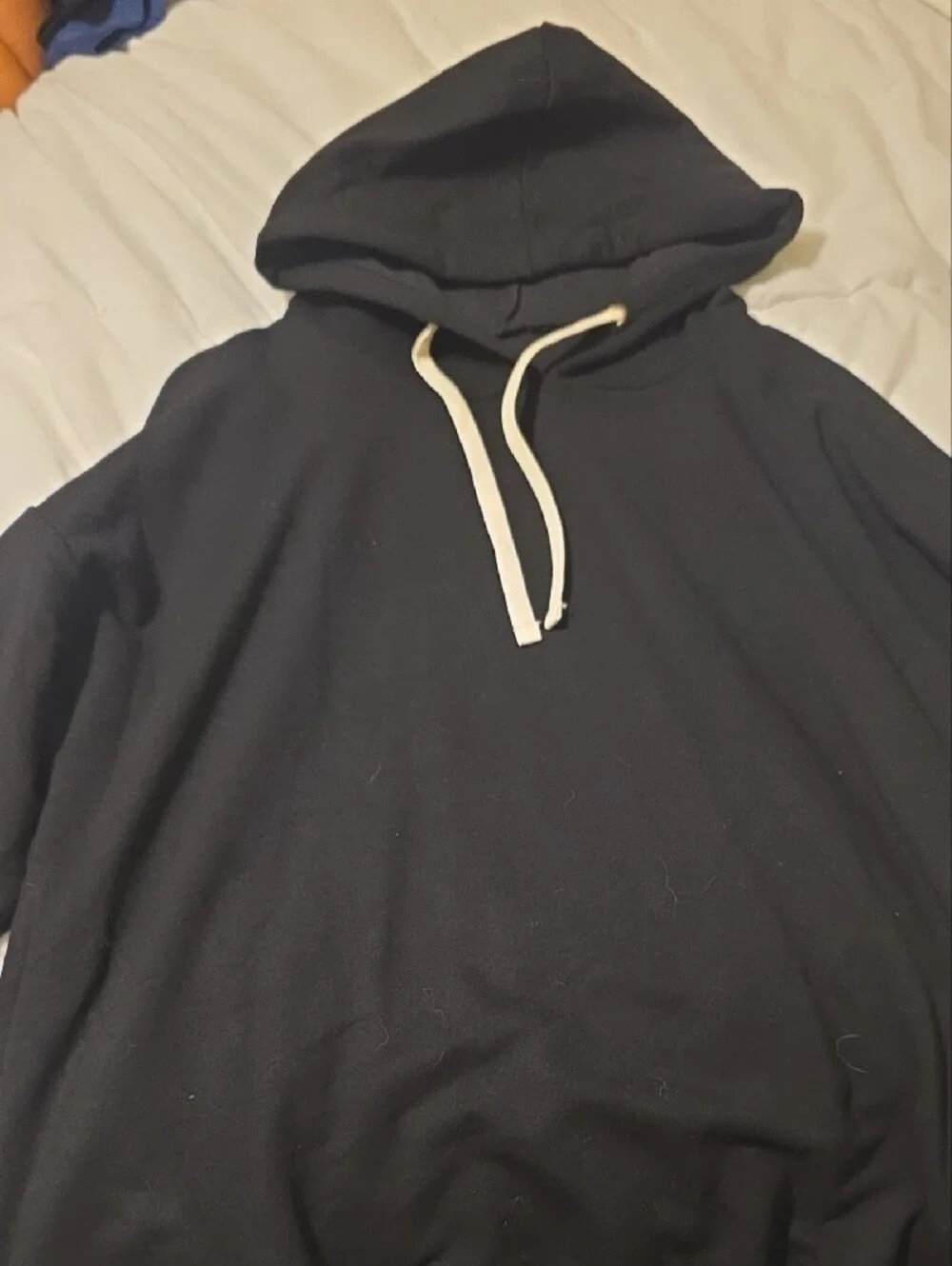 Classic Black Crewneck Hoodie Sweater